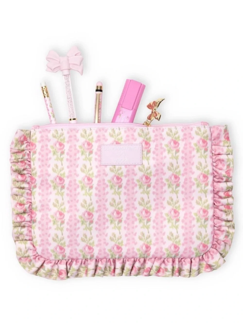 Loveshackfancy x target yoobi accessory pouch